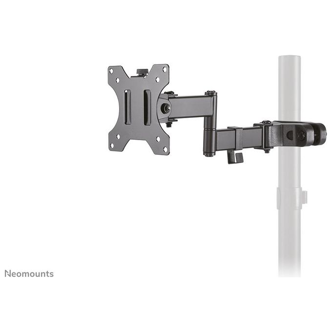 Neomounts FL40-450BL11 Supporto Palo per TV Full Motion 17-32'' VESA 75x75 100x100 mm Inclinazione -30 - 30° Rotazione 360° colore Nero