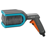 Gardena 18850-20 Spazzola per Veneziane Cleansystem per Lamelle a C o Z con Testina Rotante 90° e Attacco per Tubo da Giardino colore Nero