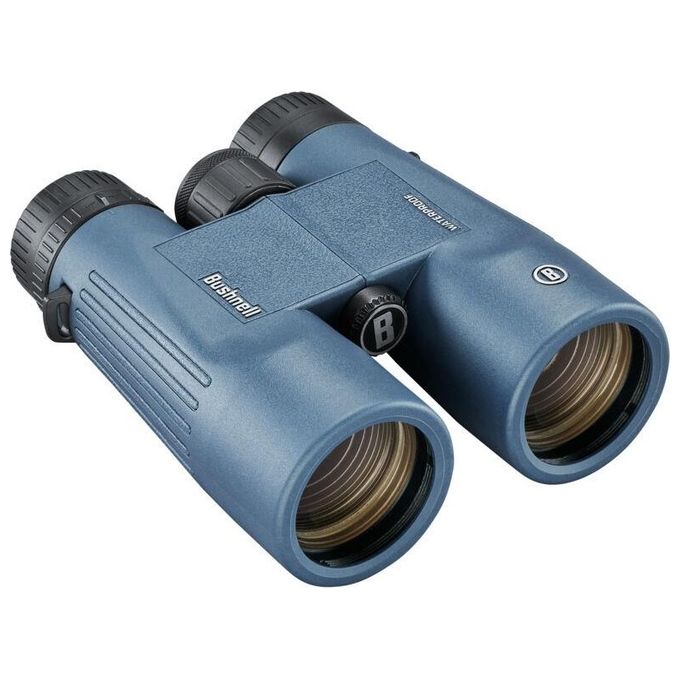 Bushnell 158042R Binocolo Impermeabile 8x42 con Prismi BAK-4 Roof colore Blu Scuro