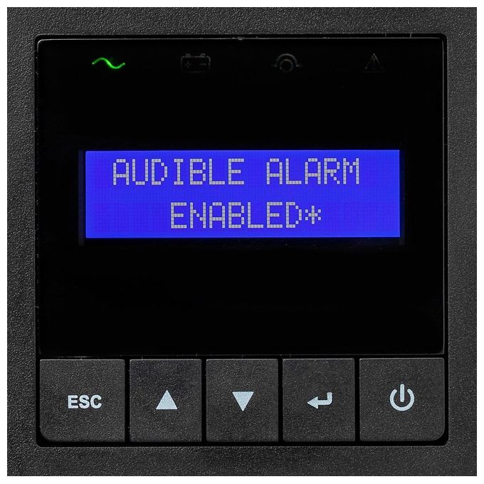 Eaton 9E3000IR Gruppo di continuita' (UPS) Doppia conversione online 3 kVA 2700 W 7 prese AC Montaggio a rack 2U colore Nero