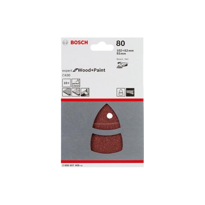 Bosch Fogli Abrasivi Delta
