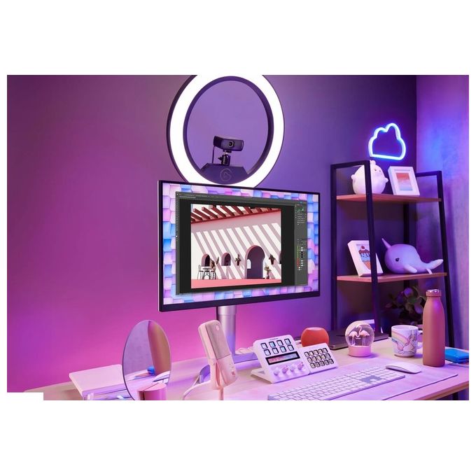 Elgato 20WAC9901 Facecam MK2 Webcam Full HD 1080p 60fps Sensore Sony HDR USB-C colore Nero