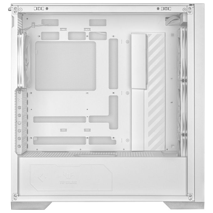 ASUS 90DC00I3-B19000 TUF Gaming GT302 ARGB Case Mid Tower Supporto EATX Ventole 140 mm Preinstallate Pannello in Vetro Temperato colore Bianco