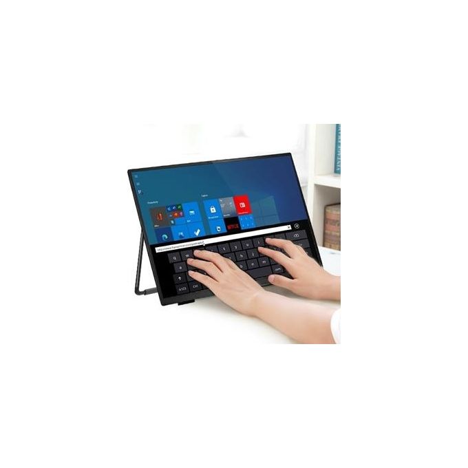 Atlantis A05-T24A-VHDM Monitor PC Touchscreen 24'' Full HD 1920x1080 10 tocchi HDMI DP VGA Hub USB 3.0 VESA colore Nero