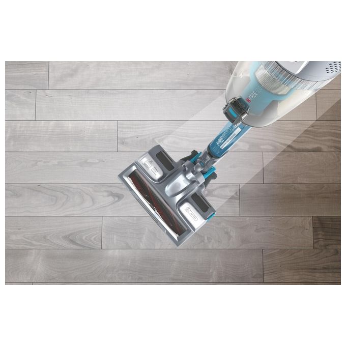 Hoover scopa elettrica senza fili h free 500 hydro plus 2in1 aspira lava 45min grigio