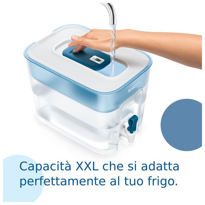 Brita Flow Bianco-Petrolio