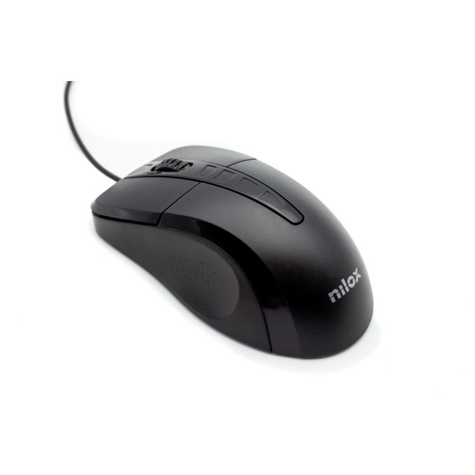 Nilox Mouse Ottico Usb 1000Dpi Nero