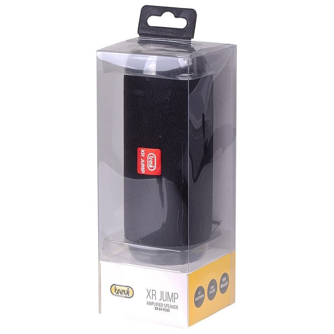 X JUMP XR 84 PLUS Altoparlante Speaker Amplificato con Mp3 Usb Micro-SD Bluetooth Radio FM Nero