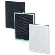 Beurer 66007 LR 500 Set Filtro per purificatore d'aria HEPA H13 + carbone attivo + prefiltro efficienza 99,95% colore Bianco