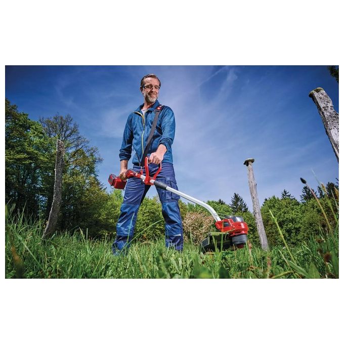 Einhell 3411330 GP-CT 36-35 Tagliabordi a Batteria 36 V Twin-Pack Motore Brushless 35 cm Filo 2 mm colore Nero Rosso