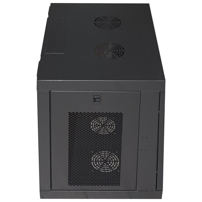 Link Armadio Rack 19'' 9U con Porte Traforate 510x600x450mm Nero