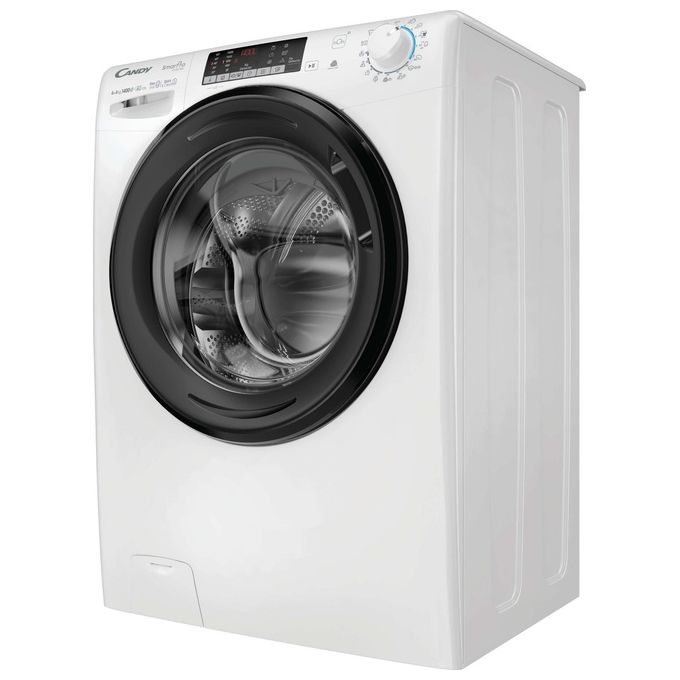 Candy CSOW44644TWMB6-S Smart Pro Lavasciuga Slim 6-4 Kg 1400 rpm Classe A Inverter Wi-Fi Vapore (85x65x45 cm) colore Bianco