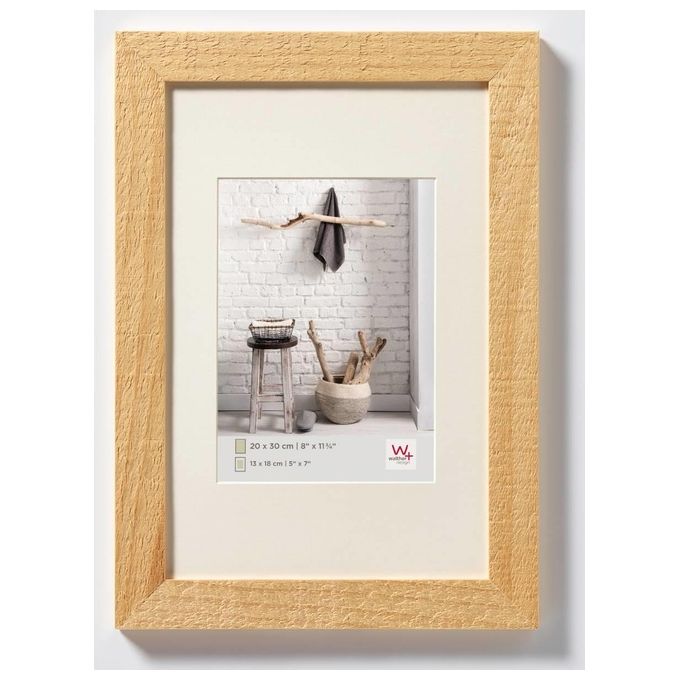 Walther Home Cornice Portafoto 20x30cm in Legno Naturale