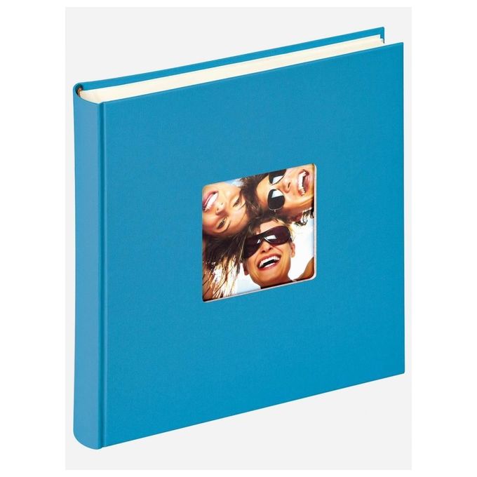 Walther Album Fotografico Fun Classico 100 Pagine 30x30cm Blu Carta