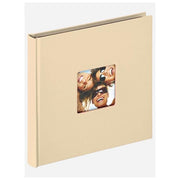 Walther FA199H Album Fotografico Fun Crema 18x18cm 30 Pagine Nere