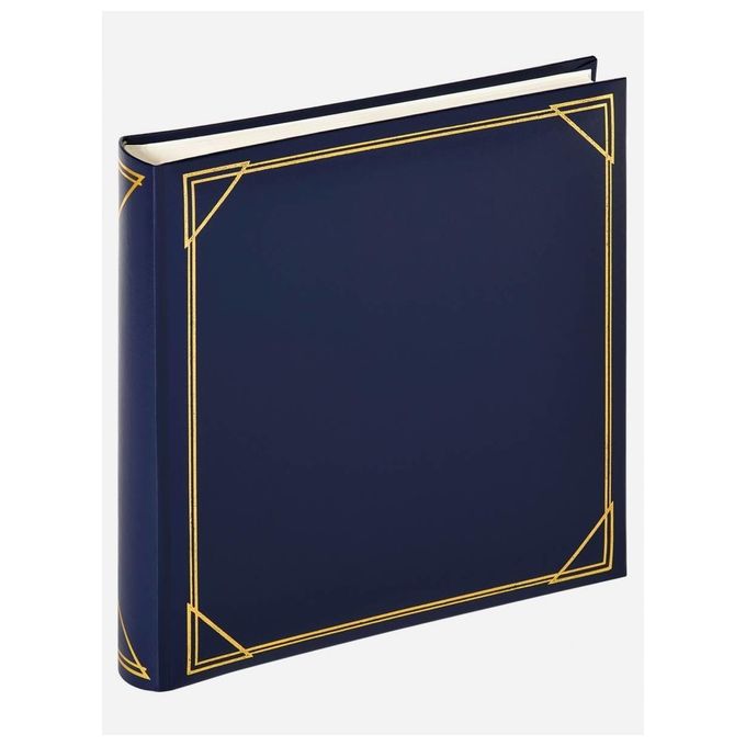 Walther MX200L Album Fotografico Standard Blu 30x30cm 100 Pagine Bianche