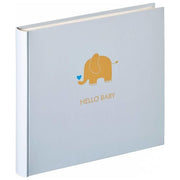 Walther Album Fotografico Baby Animal Blu 25x28cm 50 Pagine Elefante