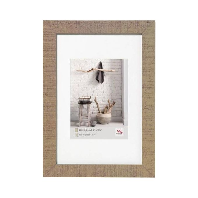 Walther Home Cornice Portafoto 40x40cm in Legno Crema