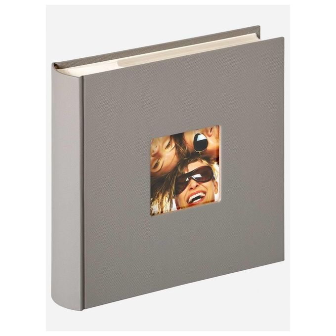 Walther ME110X Album Fotografico Fun Grigio 10x15cm 200 Foto Memo Slip-In