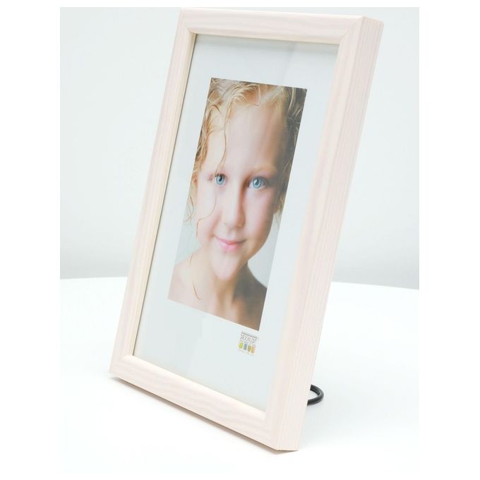 Deknudt Cornice Portafoto 297x42cm in Legno Bianco