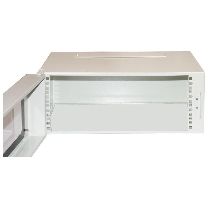 Link Armadio Rack 19'' 4U Profondita' 360mm con Porta Vetro 21x36x54cm Grigio