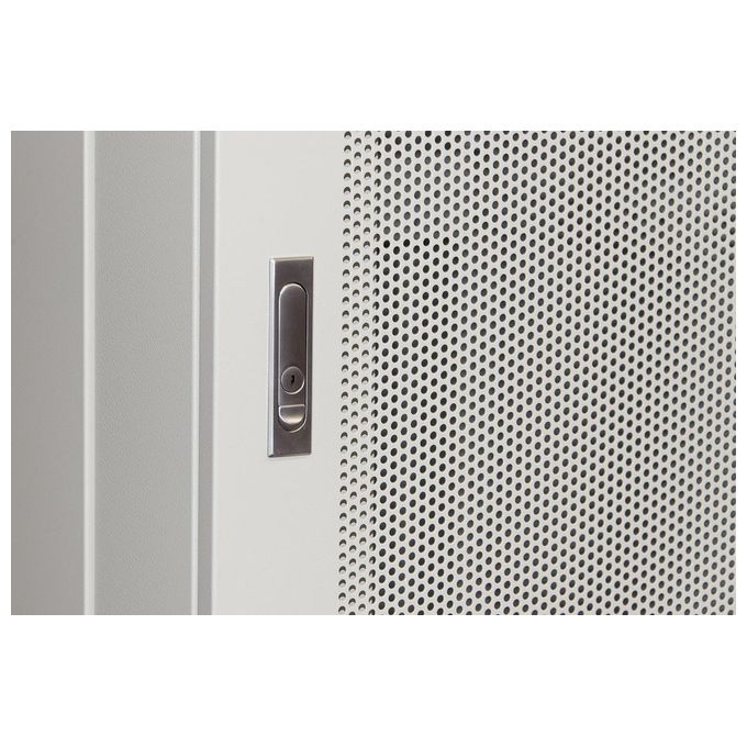 Link Armadio rack 19 42u (a)2055, (l)800, (p)1000 porta traforata colore grigio