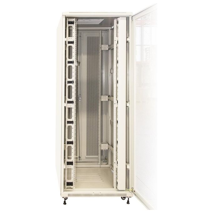 Link Armadio rack 19 42u (a)2055, (l)800, (p)1000 porta traforata colore grigio
