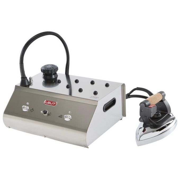 Lelit PS325 Ferro da Stiro a Caldaia Separata 800W 1000W 2,5 L Piastra Acciaio Inossidabile 5,5 bar colore Acciaio Inox