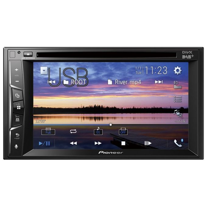 Pioneer AVH-A3200DAB Monitor Bluetooth Monitor Touch-Screen 6,2'' Cd-Dvd Dab-Dab+ Usb Bluetooth