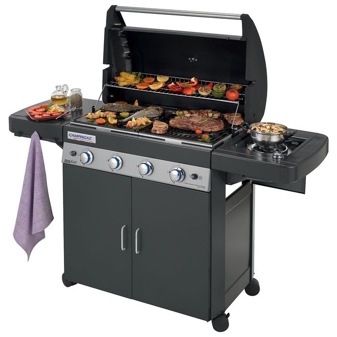Campingaz Barbecue a Gas 4 Series Classic Ls Plus Dark Dual Gas