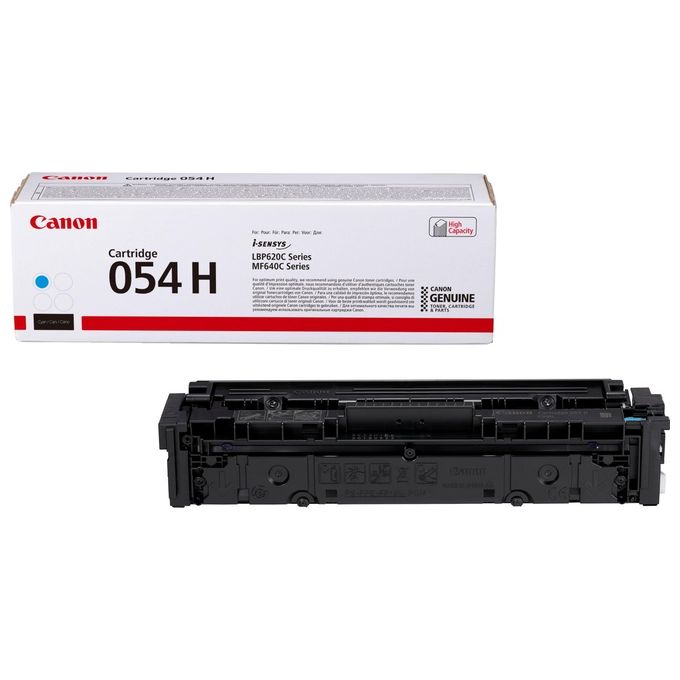 Canon 054 H C Toner Originale Ciano