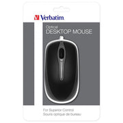 Verbatim 49019 Mouse Usb Tipo A Ottico 1000 Dpi Ambidestro