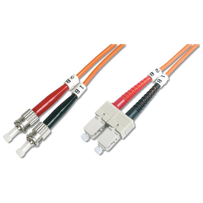 Digitus cavo fibra ottica st a sc multimode duplex 50-125 mt.3 (dk-2512-03)