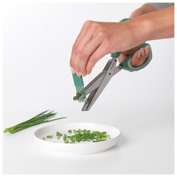 Brabantia Forbici per Erbe Aromatiche TASTY+ Fir Green