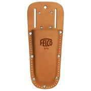 Felco FELCO 910 Portaforbici in Cuoio con Cinturino e Clip colore Arancione