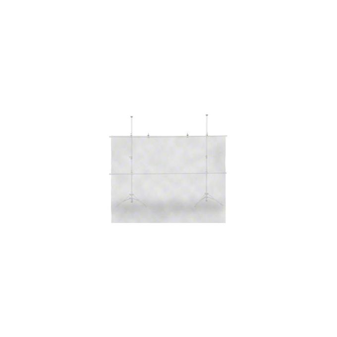 Walimex 17007 Telo Diffusore in Nylon Bianco 300x300 cm colore Bianco