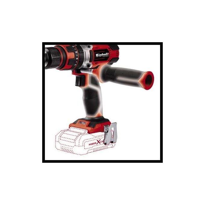 Einhell Trapano Avvitatore A Percussione A Batteria Te-Cd 18-48 Li-I Senza Batteria e Caricabatteria