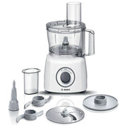 Bosch MCM3100W MultiTalent 3 Robot da cucina multifunzione 800 W ciotola 2,3 L 2 velocita' turbo accessori inclusi colore Bianco