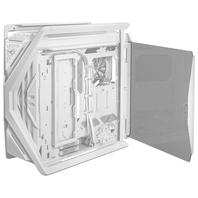 ASUS 90DC00F3-B39000 ROG Hyperion GR701 Case PC Full Tower Supporto E-ATX Radiatori 420 mm 4 Ventole 140 mm USB Type-C Doppia Porta 60W Aura Sync colore Bianco