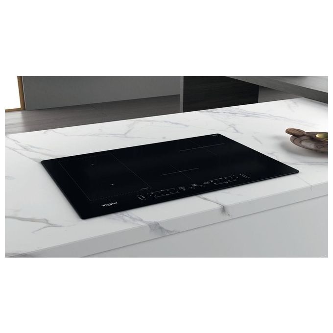 Whirlpool WL B2977 NE Piano cottura a induzione 77 cm 4 zone FlexiCook Touch Control 7200 W colore Nero