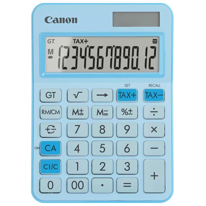 Canon Ls-125kb-pbl Emea Hb Calcolatrice da Ufficio Azzurro