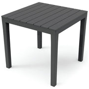 Progarden BAL028AN Tavolo Bali 78x78cm Antracite