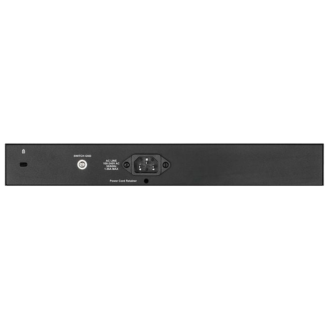 D-Link DGS-1210-10MP Switch Smart PoE Gigabit 8 Porte RJ-45 2 Porte SFP Capacita' 20 Gbit-s colore Nero Grigio