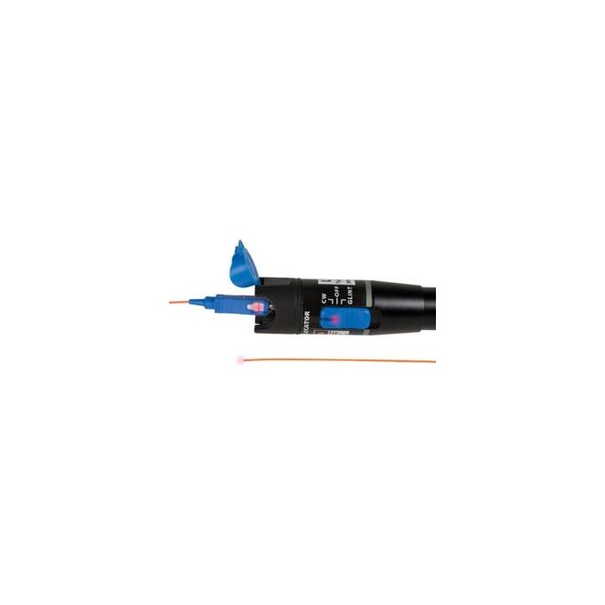 LogiLink WZ0049 Tester Fibra Ottica Fiber Optic Fault Locator 10 mW portata 10 km compatibile LC SC FC colore Nero