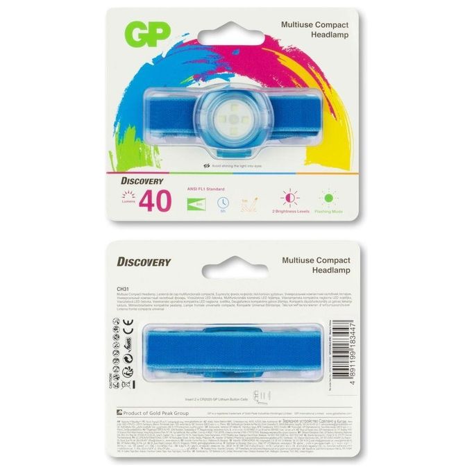 GP Lighting CH31 Torcia a Fascia Blu Led