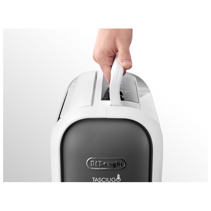 DeLonghi DNS65 Deumidificatore 6Litri-24h 34Db con Timer Swing Ionizzatore Grigio-Nero