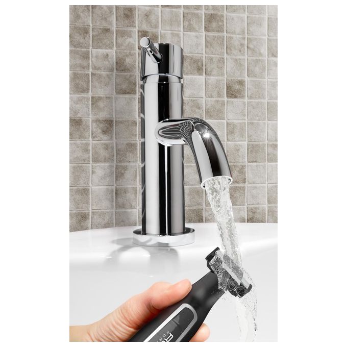 Rowenta TN6000 Forever Sharp Rasoio Regolabarba 3-in-1 Lame in Acciaio Inox Autoaffilanti 3 Pettini Regolabarba Autonomia 120 minuti