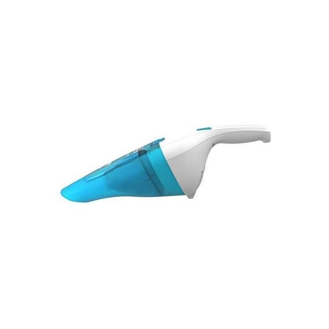 Black+Decker WDC115WA Aspirabriciole Ricaricabile Capacita' 0,385 L Autonomia 9 minuti Tecnologia Litio 3,6 V Blu-Bianco