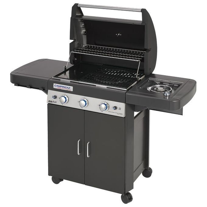 Campingaz Barbecue Series 3 Classic LS Plus D DualGas Compatibile per Grigliate Perfette in Giardino con Funzionalita' Avanzate di Cottura
