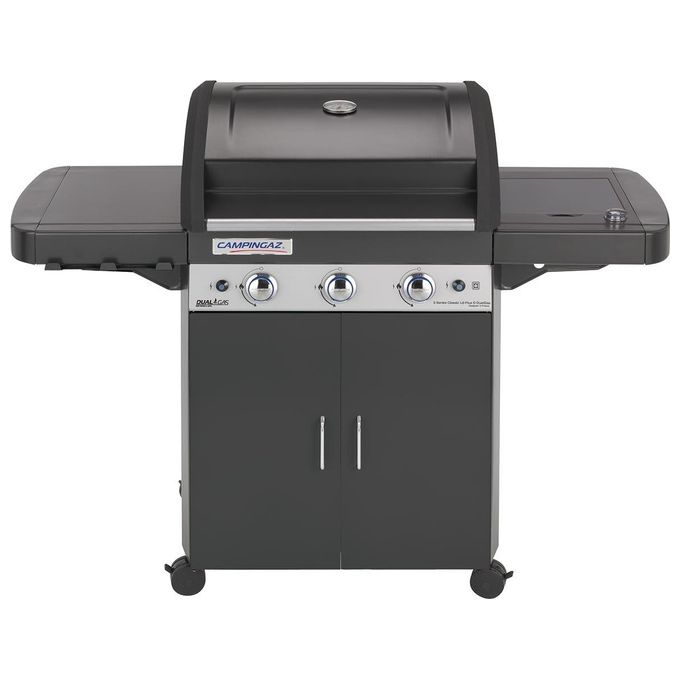 Campingaz Barbecue Series 3 Classic LS Plus D DualGas Compatibile per Grigliate Perfette in Giardino con Funzionalita' Avanzate di Cottura